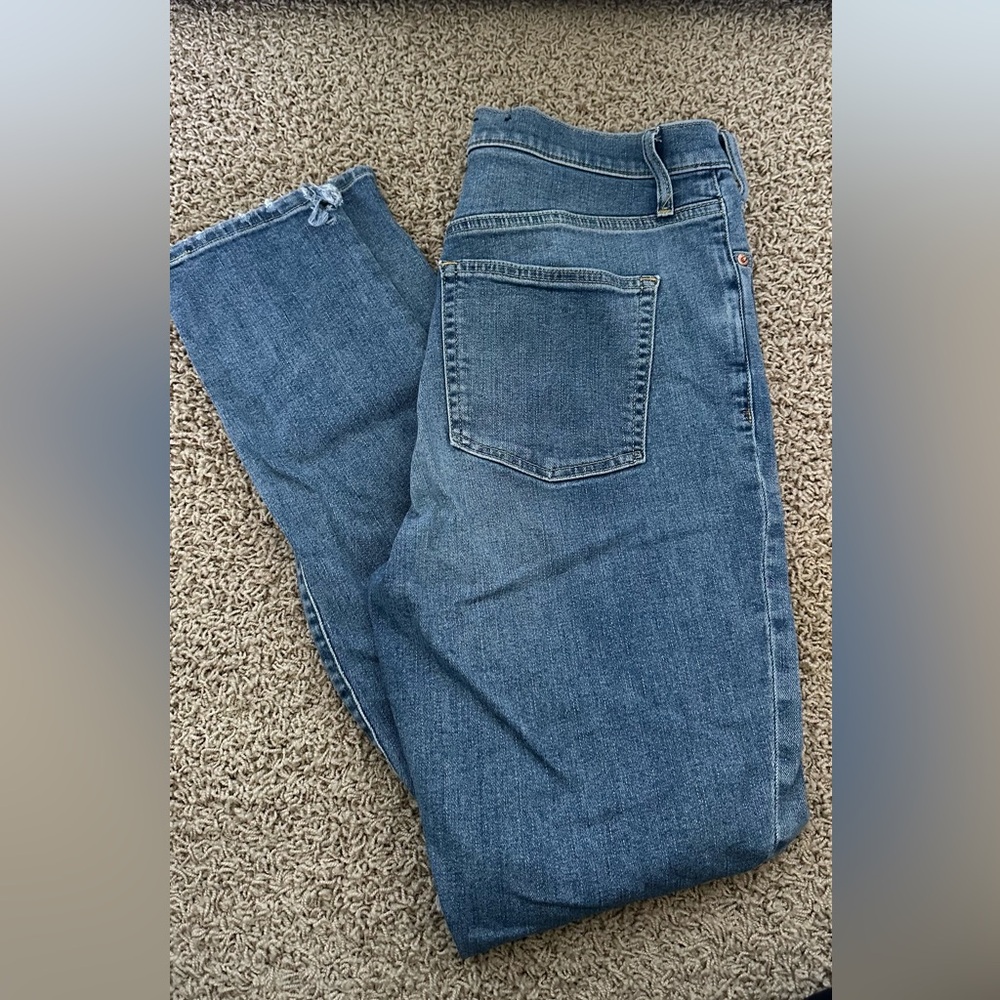 GAP True Skinny Sky High Denim Jeans Long